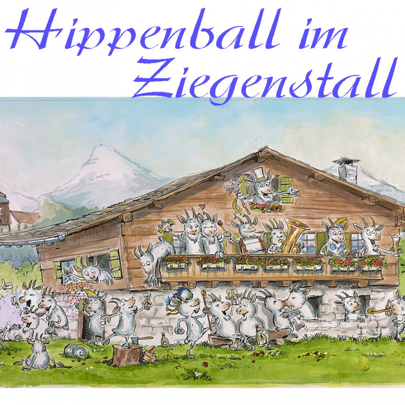Hippenball im Ziegenstall